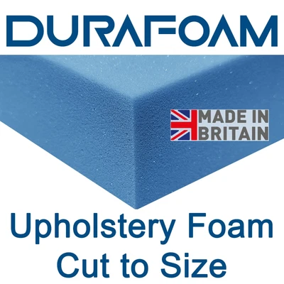£9.99 • Buy High Density Upholstery Foam - Cut To Any Size & Thickness - Contact For Quote!