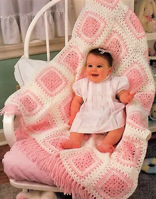 Sweet Softness Baby Afghan Crochet Pattern • $1