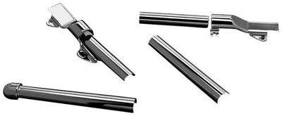$146.69 • Buy Kuryakyn Swingarm Tube Cover Set Chrome Harley Davidson Softail/Heritage Softail