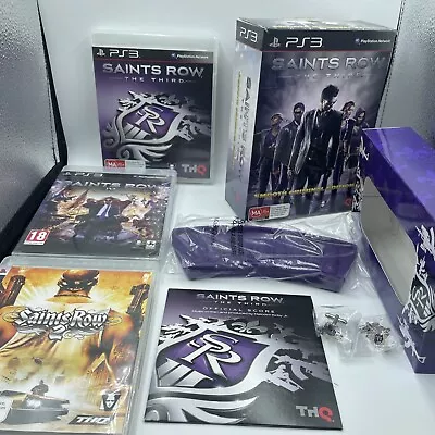 Saints Row The Third Smooth Criminal Edition PS3 Everything In Photo • $199.99