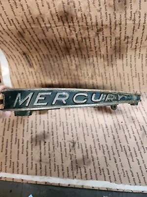 1947-49 MERCURY LIGHTNING KE-7 10HP Outboard Motor Gas Fuel Tank Band Serial Tag • $48