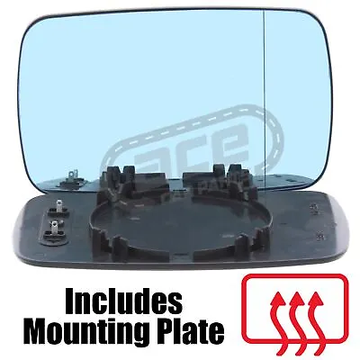 BMW 3 Series E36 Saloon 1991-2000 Heated Wide Angle Mirror Glass Drivers Side • $17.62