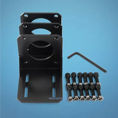 3pc Nema23 Stepper Motor Mounting Bracket With M5 Screws For DIY CNC Kit • $41.21