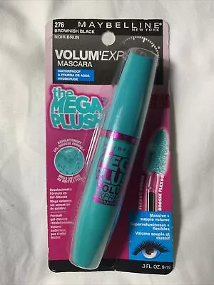 Maybelline The Mega Plush Volume Express Mascara Waterproof #276 Brownish Black • $4.50