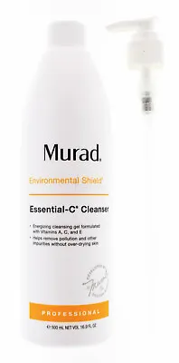 Murad  Essential-C Cleanser Professional Size 16.9 Oz/500mL AUTH / NEW • $48