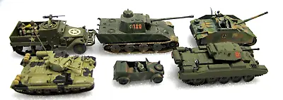 1/72 Soldiers Airfix & Others Built Model Kits Army Tanks Etc  - (2674) • £18.50