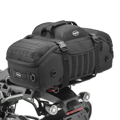 Tail Bag For Yamaha YBR 125 Custom DG-48L Black • £126.02