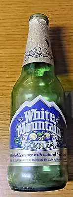 Vintage White Mountain Cooler Malt Green  Bottle • $21