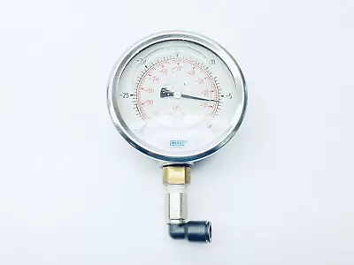 Wika 20/2083193/2/3 Stainless Steel Pressure Gauge 0 To -30 In/hg 23177 • $24.99