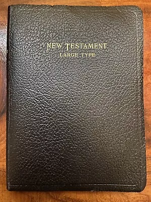 King James KJV New Testament Large Type World Publishing LDS Mormon Print Book • $8.99