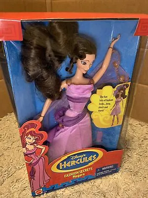 Mattel 1996 DISNEY #17149 HERCULES FASHION SECRETS MEGARA Meg Barbie Doll NEW • $49.99