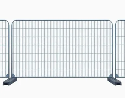 Temporary Round Top Metal Mesh Security Fencing • £24.99