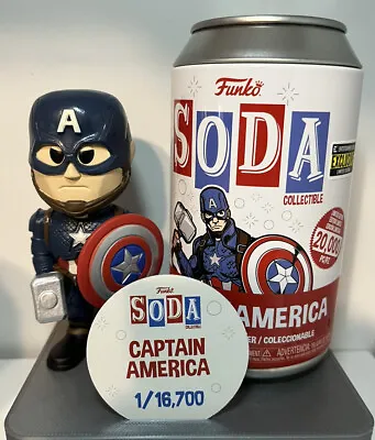 £12.22 • Buy Funko Soda -  CAPTAIN AMERICA W/Hammer - Marvel - EE Exclusive- Limited Edition