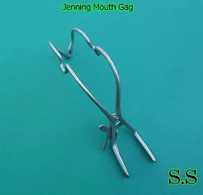 $74.70 • Buy 6 Pieces Of Jenning Mouth Gag 6  Surgical Dental Instruments