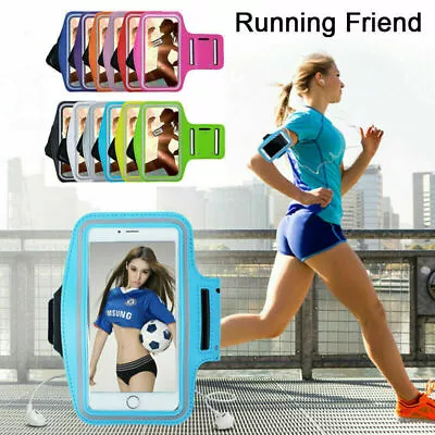 £4.95 • Buy Gym Running Armband Jogging Sports Case Holder For Apple IPhone Mobile Phones UK