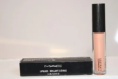 Mac Lip Glass FULL Size 3.1 ML Gloss Signs Spring Lustre White PRODUCED 2017/12 • $5.30