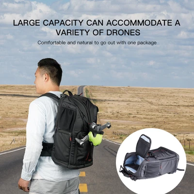 $133.64 • Buy For DJI Mavic Air 2/FPV Combo Drone Nylon Shoulder Storage Bag Black NEW