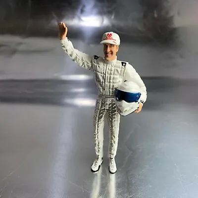 1/18 Scale Michael Schumacher Figure For Hotwheels F1 Finshed Product STIG • $39.99