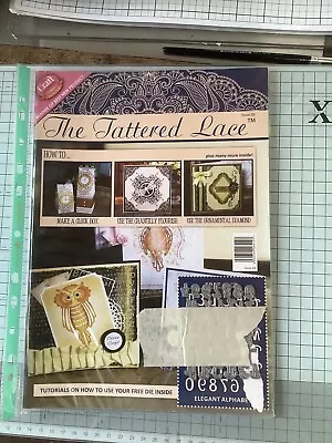 Tattered Lace Magazine With Die - Issue 03 - Elegant Alphabet • £5.30