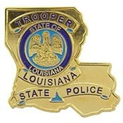 La Louisiana State Police Trooper Mini Badge Pin - New Police Lapel Pin 1  • $7.85