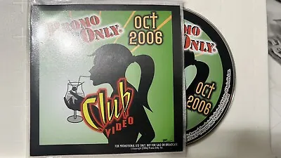 Rare DVD Sleeve PROMO ONLY Club Video 2006 October • $79.95