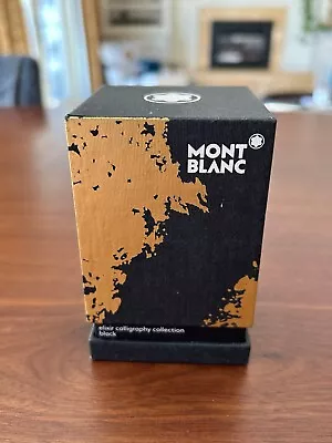 Mont Blanc Elixir Calligraphy Collection Black Fountain Pen Ink • $57.94