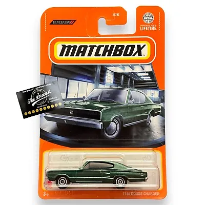 MATCHBOX 1966 Dodge Charger Long Card 1:64 Diecast New COMBINE POST • £3.49