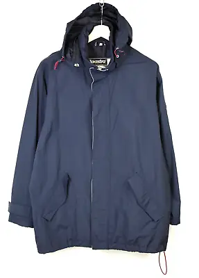 GAASTRA Jacket Mens LARGE Nylon Mid Length Hooded Full Zip Pockets • $65.96