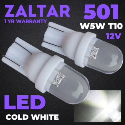£2.94 • Buy Fits Ford Mondeo MK3 Led Xenon White 2000-07 ST 2.0 Bright Hid Side Light Bulbs