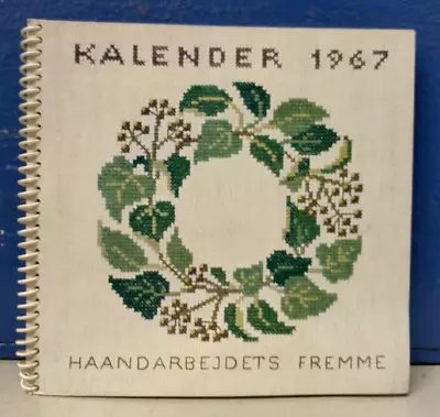 Haandarbejdets Fremme  Kalender - Cross-stitch Designs By Gerda Bengtsson • $50