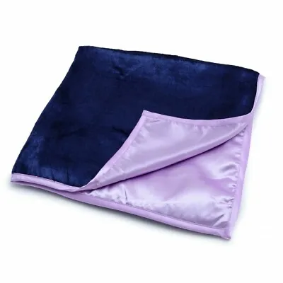 TAROT CLOTH - For Tarot & Oracle Cards - Velvet & Satin Purple & Lilac 60x60cm • £10.95
