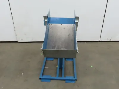 14 X 20  X 6  Deep Dry Material Automatic Fill Dump Gravity Receiver Hopper • $241.05