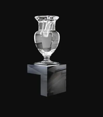 BACCARAT Harcourt Crystal Wall Unit Marie Louise Fool Vase Mint In Box • $6147.66