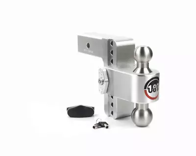 Weigh Safe Hitches CTB8-2-KA 180 Degree Aluminum Receiver Hitch Ball Mount • $290.59