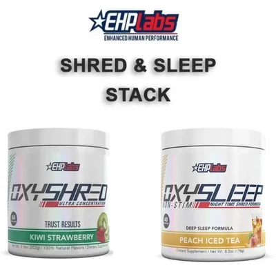 $138.90 • Buy OxyShred & OxySleep Stack By EHP Labs