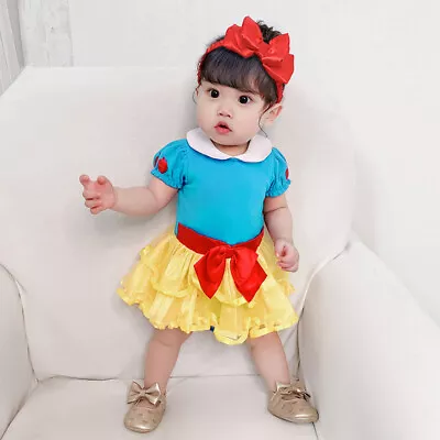 Infant Baby Romper Halloween Fancy Dresses Costume Outfits Girls Dress Princess • £13.99