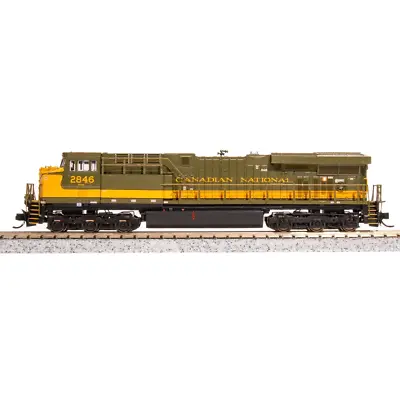 Broadway Limited N Scale ES44AC Diesel CN #2846/gen&gold DC/DCC Sound • $219.95