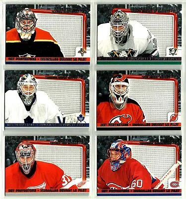 2003-04 MCDONALDS PACIFIC NET FUSIONS PROTECTORS COMPLETE 6 Hockey Card Set Rare • $10.92