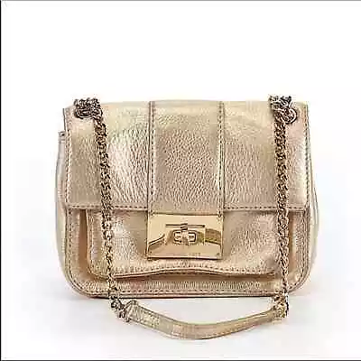 MIchael Kors Gold Sloan Crossbody Bag • $49.88