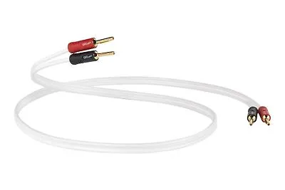 QED Performance XTC X-TUBE AUDIO SPEAKER CABLES 2x 2m (A Pair) Terminated • $95.35