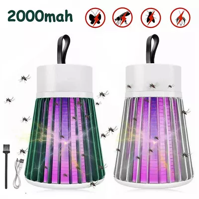 Electric Fly Bug Zapper Mosquito Insect Killer Pest LED Light Trap Control Lamp • $9.41