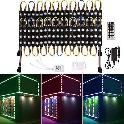 Waterproof 5050 SMD RGB LED Module Light Store Front Window Letters Sign Lamp US • $22.99