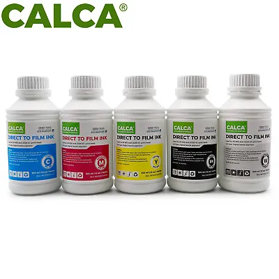 US Stock CALCA CMYK 500ML DTF Ink For Epson Printhead Water-Based • $38.99