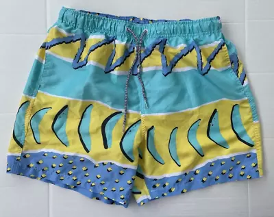 Mens Boardies Swim Shorts Trunks Retro Look Abstract Print XL • $15.99