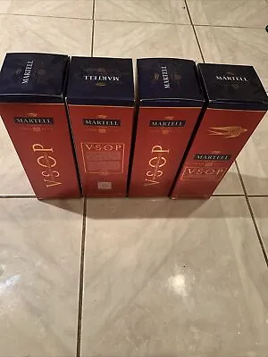 1 Empty Bottle Of Martell 750 Ml Cognac VSOP With Box • $10