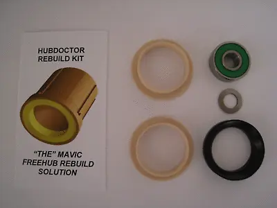 (2) Qty. .003 O.S. REPLACEMENT FOR MAVIC FREEHUB BUSHING & Ball Bearing Kit • $24.34