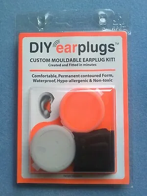Earplugs DIY Custom Molded Silicone Earplugs Make Your Own Personal Fit Earplugs • £16.85