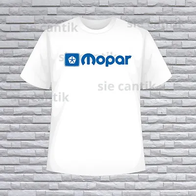 New Shirt Mopar Performance Logo White T-Shirt Funny Size S To 5XL • $24.49