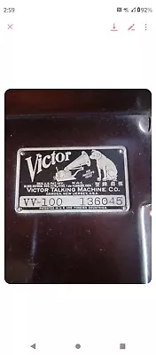 Antique 1921 Victor Talking Machine VV-XI Record Player Victrola  • $200