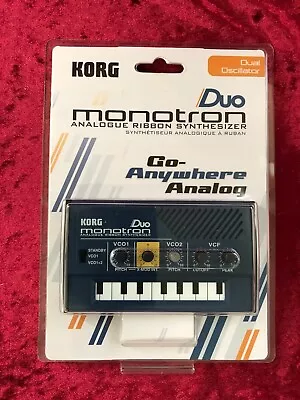 KORG Monotron DUO Analog Ribbon Synthesizer From JAPAN • $45.64